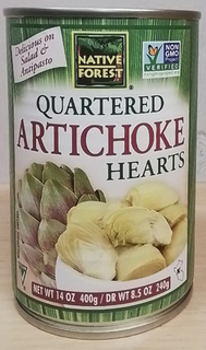 Artichoke Hearts Quartered (Native Forest)